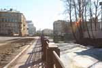 Набережная Крюкова канала и вид на Матвеевский (Тюремный) мост