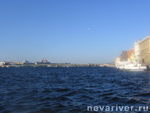 Нева. Вид на Троицкий мост Нева. Вид на Троицкий мост