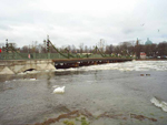Наводнение на Неве 10 января 2007 года. Возле Петропавловской крепости