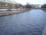Наводнение на реке Карповке